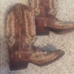Corral Tiffany blue cowboy boots